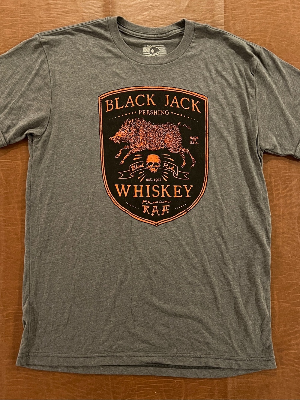 Rogue American Black Jack Pershing Whiskey Shirt - Medium